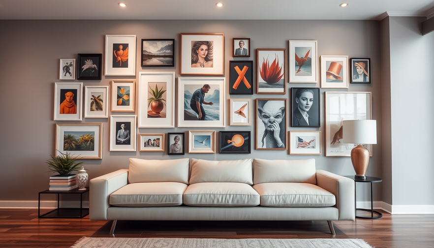 Express your Creativity and Style with Mix & Match Wall Art