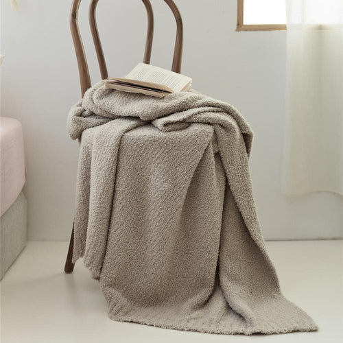 Cozy Knit Microfiber Soft Throw Blanket - color Variety - The Finishing Touch Decor, LLC