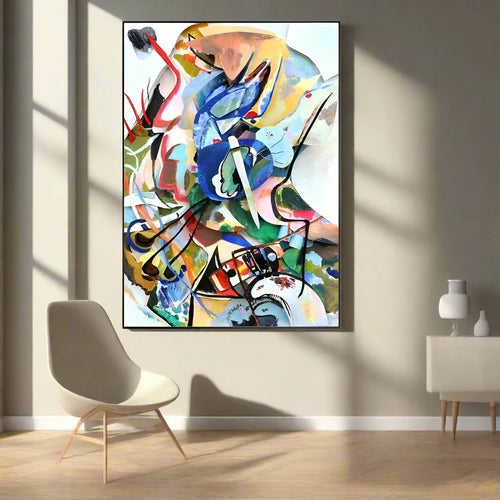 Famous Kandinsky Painting Canvas Print - The Finishing Touch Decor, LLC