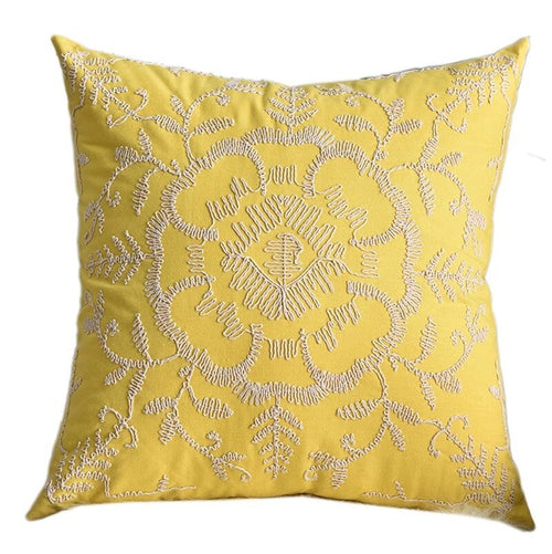 Beautiful Rope Embroidered Pattern Throw Pillows Covers - The Finishing Touch Decor, LLC