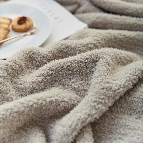 Cozy Knit Microfiber Soft Throw Blanket - color Variety - The Finishing Touch Decor, LLC