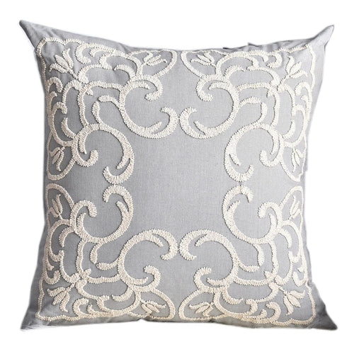 Beautiful Rope Embroidered Pattern Throw Pillows Covers - The Finishing Touch Decor, LLC