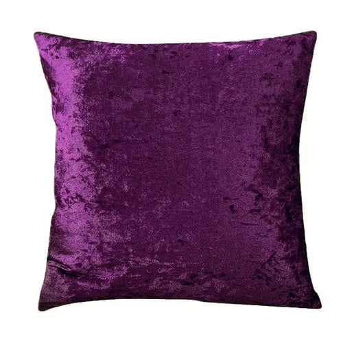 Crushed Velvet Nordic Throw Pillow Cushion Cover - Color/Sz Variety - The Finishing Touch Decor, LLC