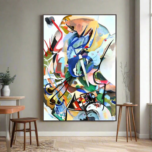 Famous Kandinsky Painting Canvas Print - The Finishing Touch Decor, LLC