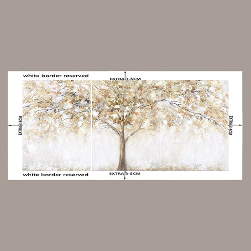 Divided 3 Piece Landscape Tree Painting Canvas Prints - The Finishing Touch Decor, LLC