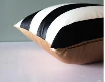 Simple Modern Black & White Striped Throw Pillow Cover - The Finishing Touch Decor, LLC