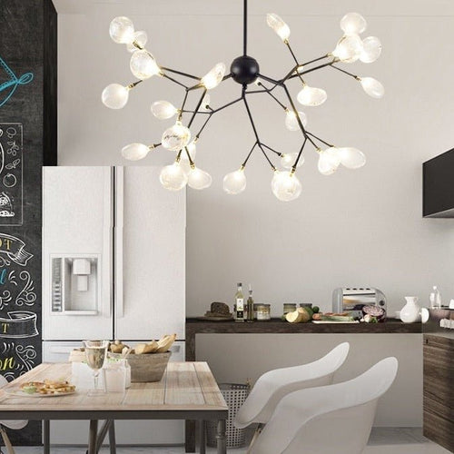 Modern Firefly LED Chandelier Light Stylish Tree Branch Chandelier Lamp - The Finishing Touch Decor, LLC