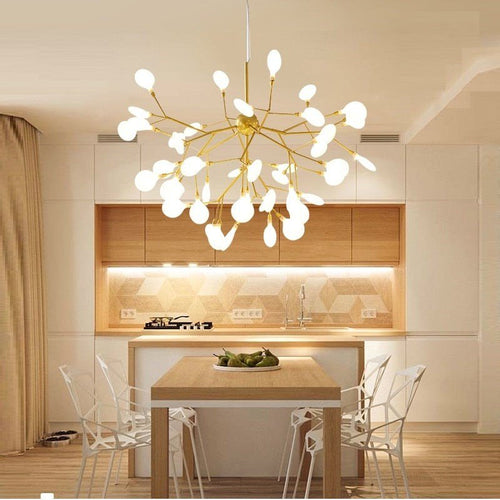 Modern Firefly LED Chandelier Light Stylish Tree Branch Chandelier Lamp - The Finishing Touch Decor, LLC