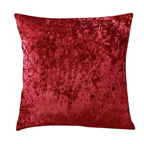 Crushed Velvet Nordic Throw Pillow Cushion Cover - Color/Sz Variety - The Finishing Touch Decor, LLC