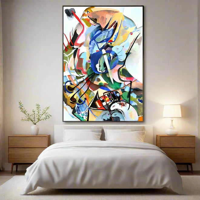 Famous Kandinsky Painting Canvas Print - The Finishing Touch Decor, LLC