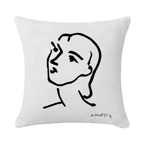 Matisse Painting Printed Matching Throw Pillow Covers - The Finishing Touch Decor, LLC