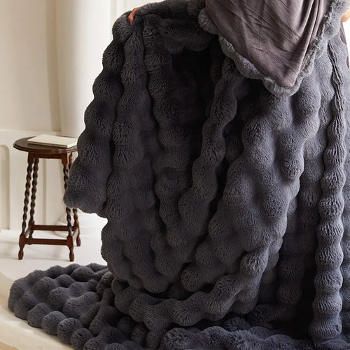 Tuscan Faux Fur Blanket Warm Comfortable Throw Blankets - The Finishing Touch Decor, LLC