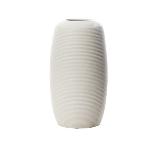 Brushed Handmade Ceramic Modern Minimalist Vases - The Finishing Touch Decor, LLC