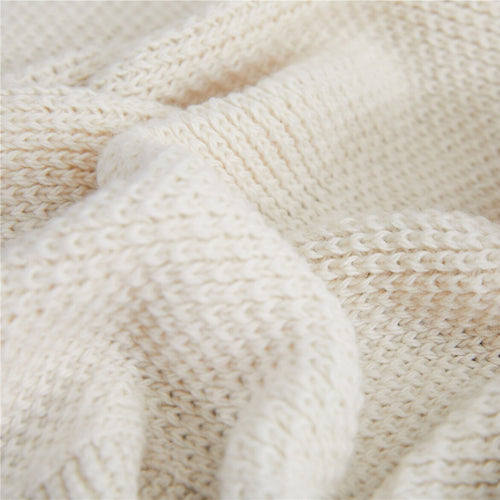 Wool Knit Luxury Nordic Textured Blanket Warm Classic Throw Blanket - The Finishing Touch Decor, LLC