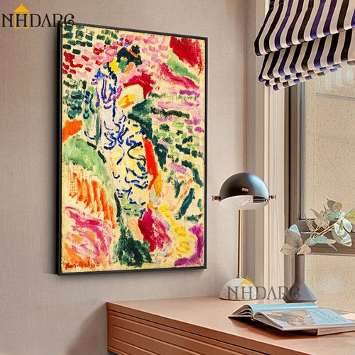 Colorful Henri Matisse Impressionist Painting Repro Canvas Print - The Finishing Touch Decor, LLC