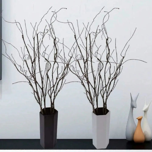 Lifelike Curly Dried Artificial Willow Branches - The Finishing Touch Decor, LLC