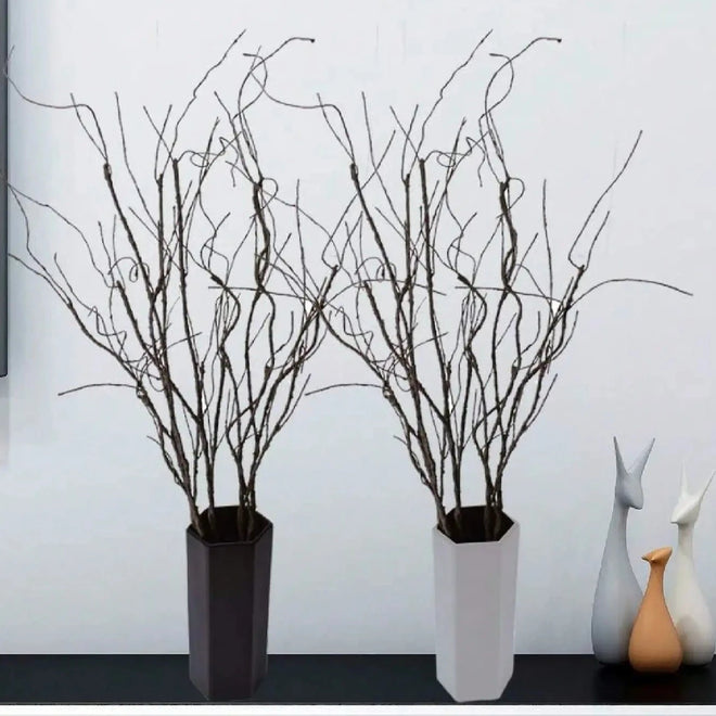 Lifelike Curly Dried Artificial Willow Branches - The Finishing Touch Decor, LLC