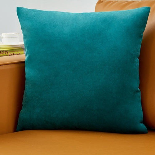 Square Velvet Square Simple Throw Pillows Covers - 45x45cm - The Finishing Touch Decor, LLC