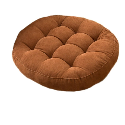 Rounded Large Pad Tufted Corduroy Meditation Floor Cushion Seat Pillow - The Finishing Touch Decor, LLC