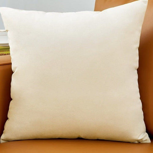 Square Velvet Square Simple Throw Pillows Covers - 45x45cm - The Finishing Touch Decor, LLC