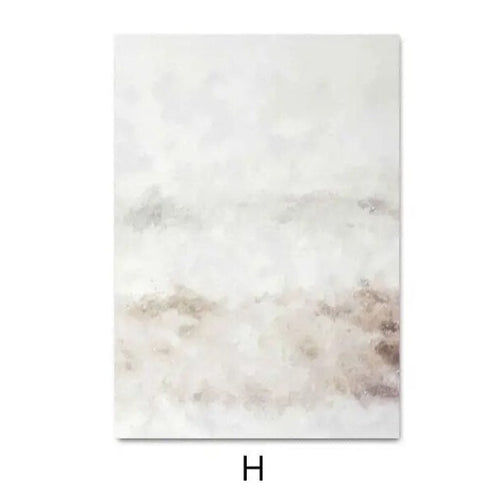 Sand Color Neutral Wall Art Canvas Painting Nordic Art Modern Print - The Finishing Touch Decor, LLC