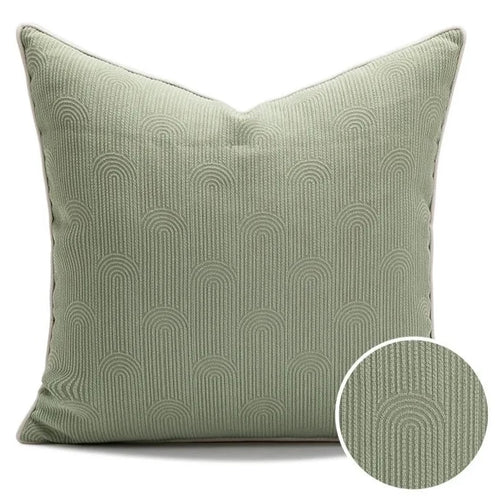 Sage Green, Corduroy & Faux Fur Throw Pillow Covers - The Finishing Touch Decor, LLC