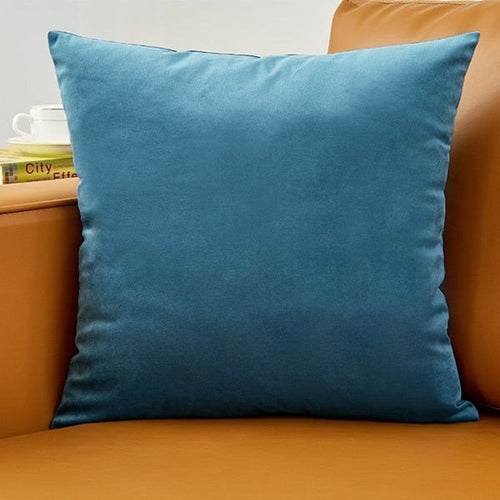 Square Velvet Square Simple Throw Pillows Covers - 45x45cm - The Finishing Touch Decor, LLC