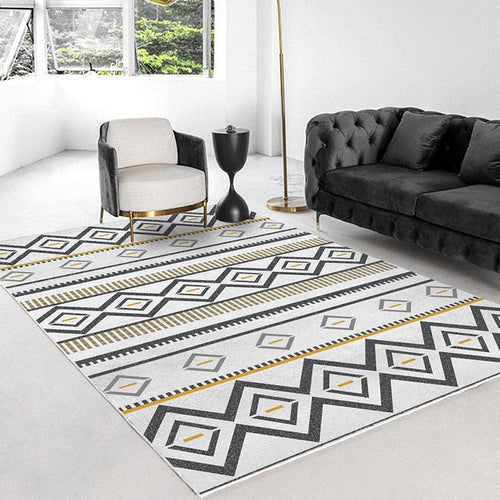 Boho Modern Moroccan Pattern Light Area Rug - The Finishing Touch Decor, LLC