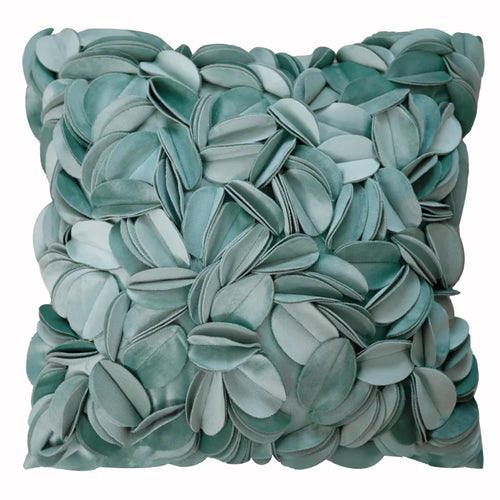 Spring Solid Color Romantic Flower Petals Throw Pillow Covers - 45x45cm - The Finishing Touch Decor, LLC