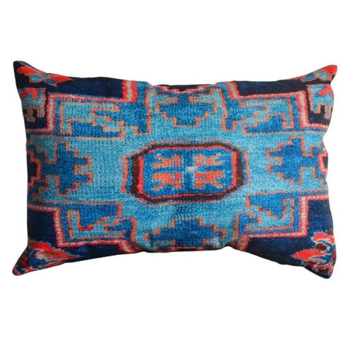 Colorful Pattern Lumbar Bohemian Throw Pillow Covers - The Finishing Touch Decor, LLC