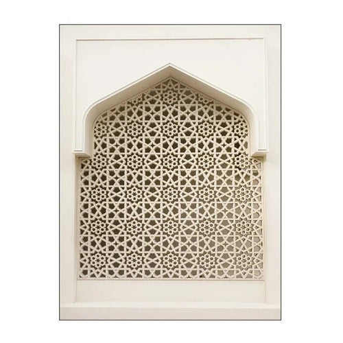 Beige Moroccan Mosque Architecture Canvas Wall Art Prints - The Finishing Touch Decor, LLC