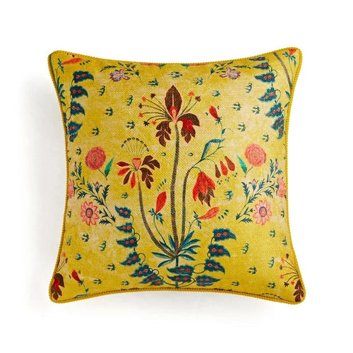 Duck & Lotus Flower Garden Print Throw Pillow Covers - The Finishing Touch Decor, LLC