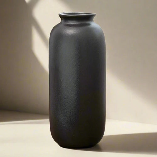 Black & White Ceramic Vase Modern Simple Vases - The Finishing Touch Decor, LLC