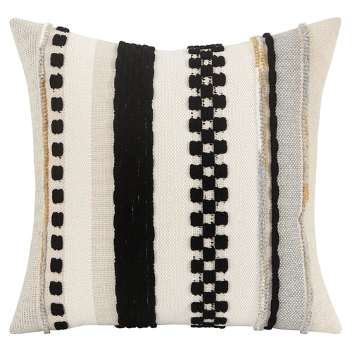 Chenille Textured Bohemian Stripe Throw Pillow Covers - The Finishing Touch Decor, LLC