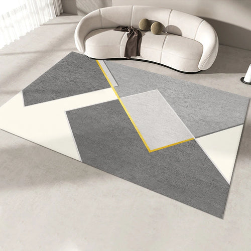 Soft Plush Nordic Minimalist Style Rug Modern Rugs