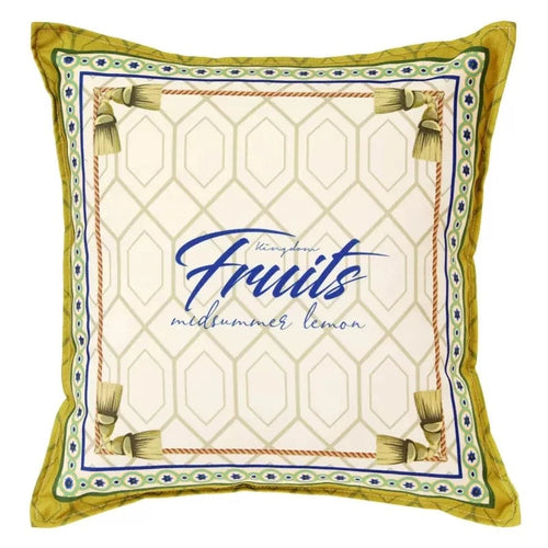 Lemon Print Waterproof Indoor/Outdoor Throw Pillow Covers - The Finishing Touch Decor, LLC