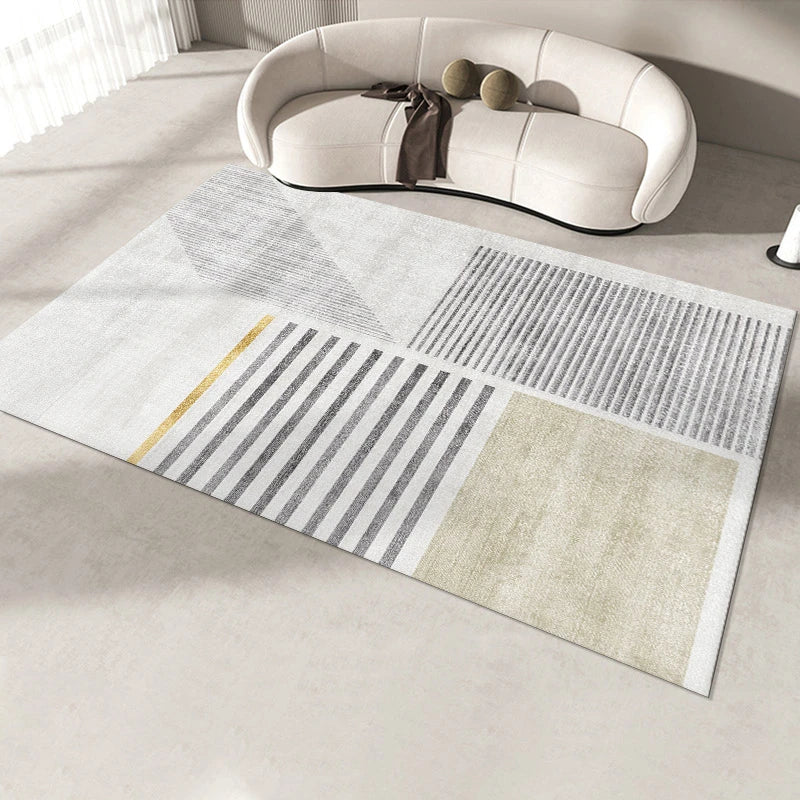 Soft Plush Nordic Minimalist Style Rug Modern Rugs