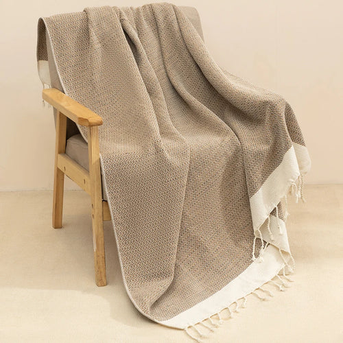 Turkish thickened wide checkered multifunctional blanket can be used as bed sheet cover blanket nap blanket pet blanket