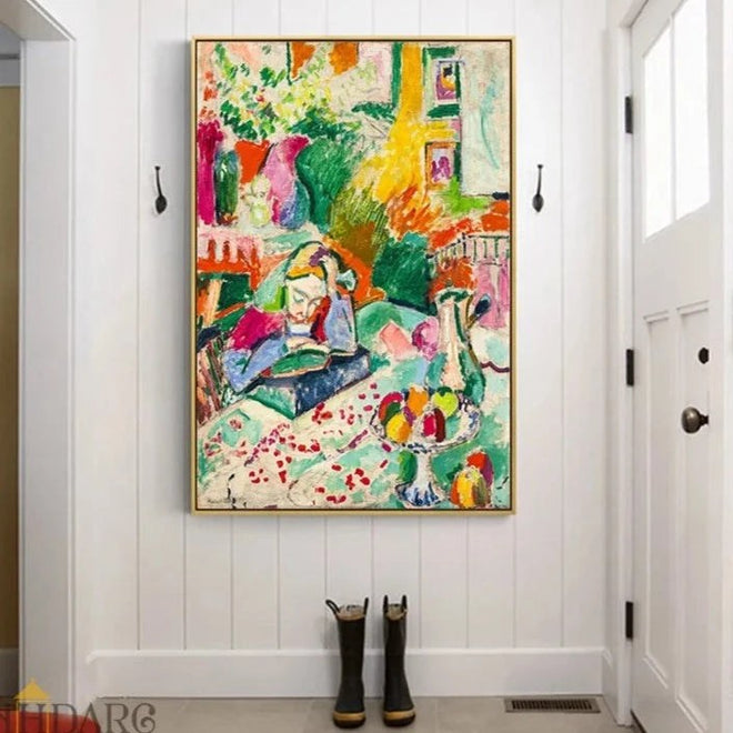 Henri Matisse Color Abstract Classic Reproduction Canvas Print Painting Art Wall Pictures for Living Room Hotel Porch Home Decor