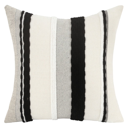 Chenille Textured Bohemian Stripe Throw Pillow Covers - The Finishing Touch Decor, LLC