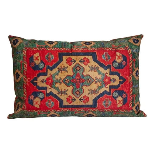 Colorful Pattern Lumbar Bohemian Throw Pillow Covers - The Finishing Touch Decor, LLC