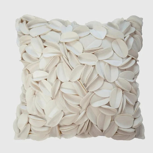 Spring Solid Color Romantic Flower Petals Throw Pillow Covers - 45x45cm - The Finishing Touch Decor, LLC