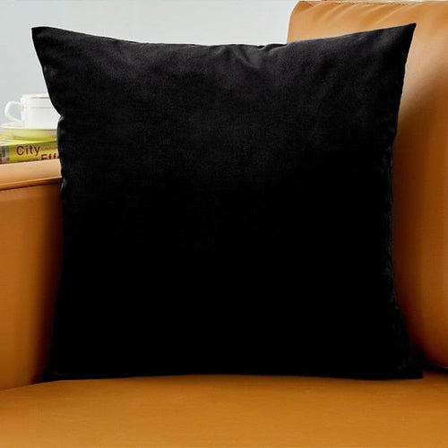 Square Velvet Square Simple Throw Pillows Covers - 45x45cm - The Finishing Touch Decor, LLC