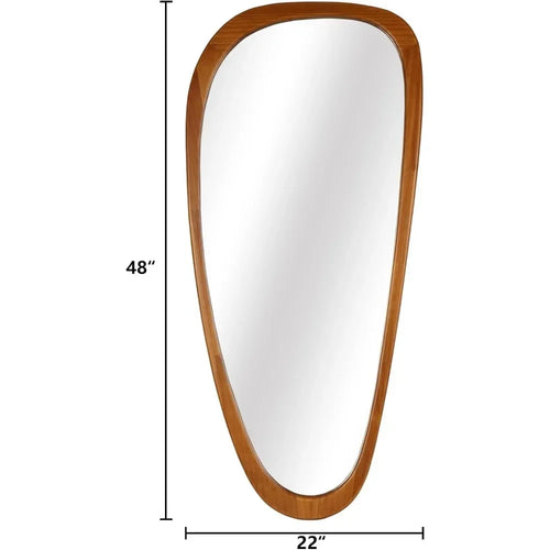 Irregular Nordic Wood Frame Large Full Length Wall Mirrors - The Finishing Touch Decor, LLC