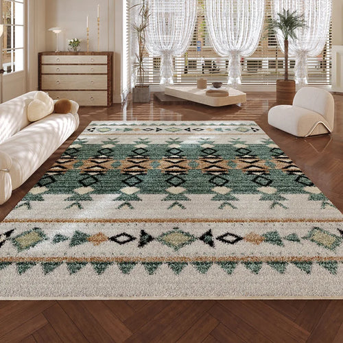 Thick Plush Bohemian Pattern Moroccan Area Rug - The Finishing Touch Decor, LLC