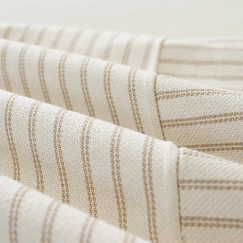 Thick Cotton Linen Pin-Striped Throw Pillow Covers - The Finishing Touch Decor, LLC