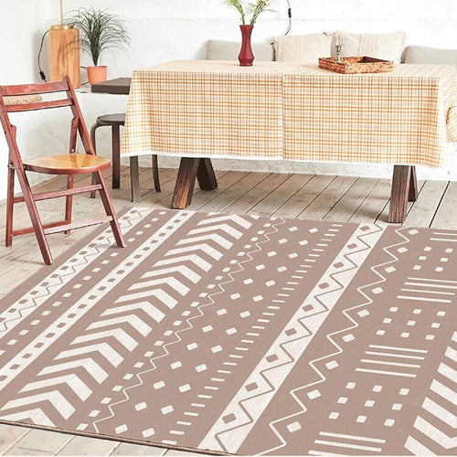 Boho Modern Moroccan Pattern Light Area Rug - The Finishing Touch Decor, LLC