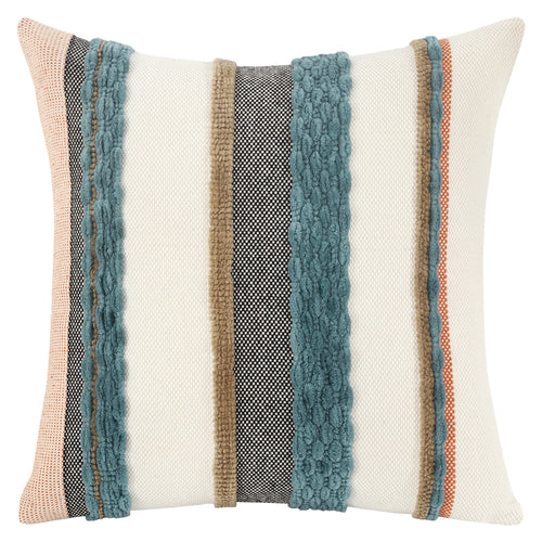 Chenille Textured Bohemian Stripe Throw Pillow Covers - The Finishing Touch Decor, LLC