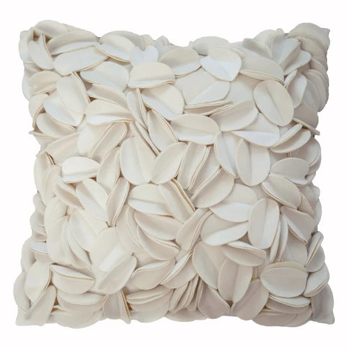 Spring Solid Color Romantic Flower Petals Throw Pillow Covers - 45x45cm - The Finishing Touch Decor, LLC