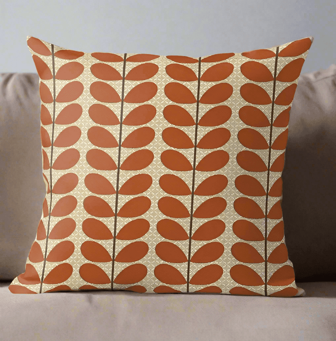 Mid Century Modern Danish Pattern Throw Pillow Covers